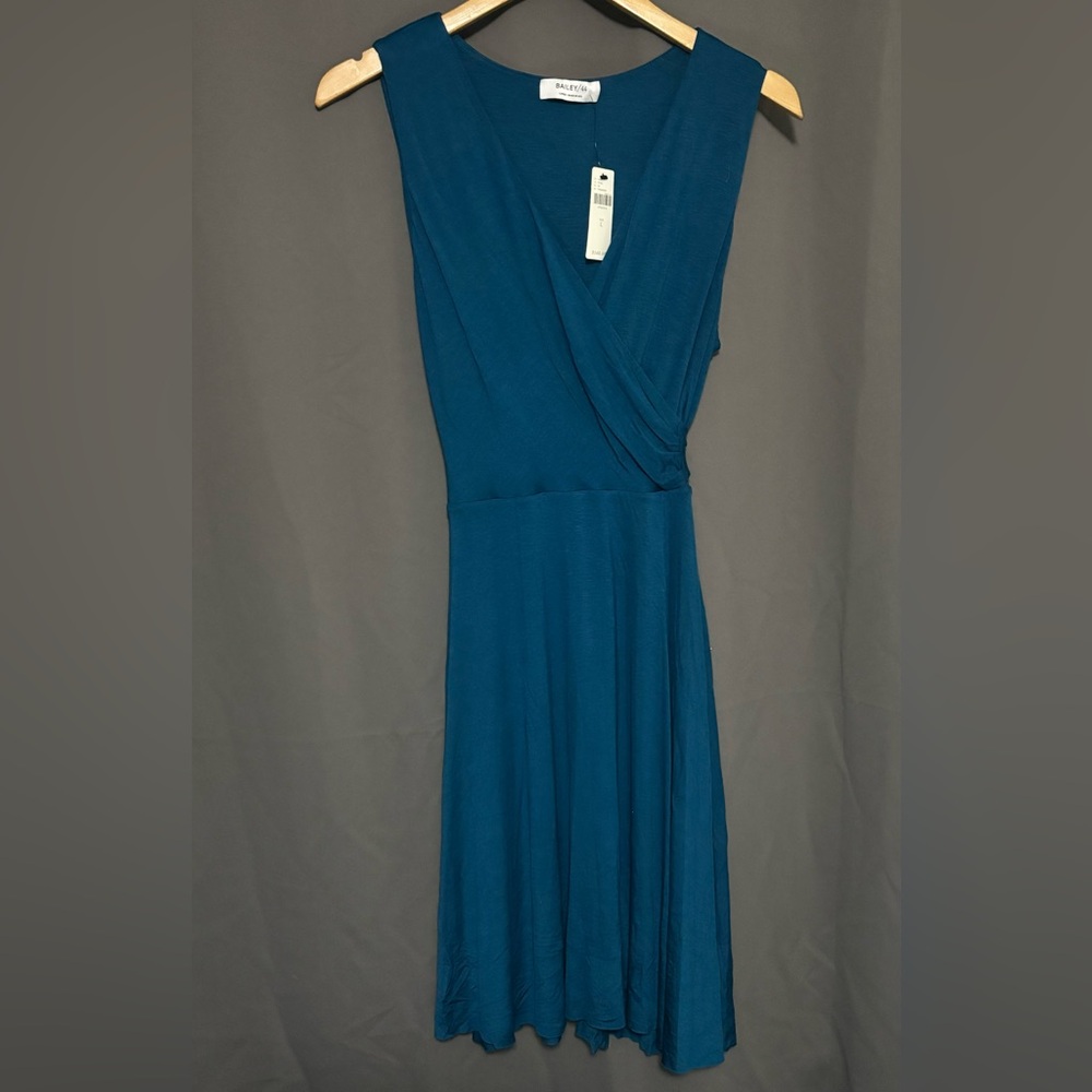 NWT Anthropologie Bailey 44 Emile Faux Wrap Dress - Picture 2 of 5